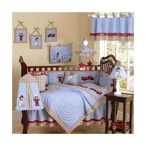   Designs 12 piece Baby Crib Bedding Set   Frankies Firetruck Boutique