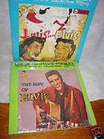 Elvis Presley,Lot of 2 10 Collection,Vinyl records,SS  