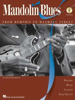 Mandolin Blues, Method Song Book & CD Music Hal Leonard  