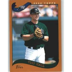  2002 Topps #373 Toby Hall   Tampa Bay Devil Rays (Baseball 