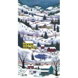    Winter In The Valley ~ Wooden Jigsaw Puzzle Toys & Games