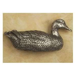   Home Cabinet Hardware 131 Duck Rt Pull Antique Gold