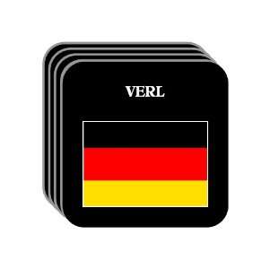  Germany   VERL Set of 4 Mini Mousepad Coasters 