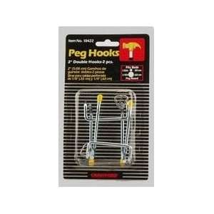   Group 18422 2 Count 2 Double Arm Pegboard Hooks