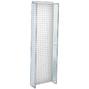   13.75 Inch W by 44 Inch H Pegboard Powerwing, White