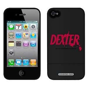  Dexter Bloody Logo on Verizon iPhone 4 Case by Coveroo 