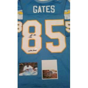 Antonio Gates Signed San Diego Chargers Jersey