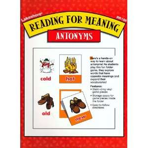  Reading for Meaning (Antonyms) 