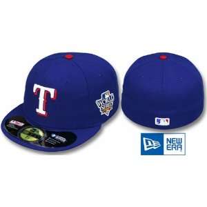  Texas Rangers MLB10 World Series Game On Field 5950 Cap 71 