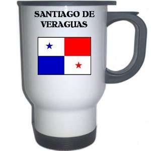  Panama   SANTIAGO DE VERAGUAS White Stainless Steel Mug 