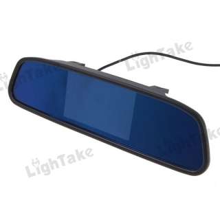 NEW 4.3 inch TFT LCD Digital Car Kit Rearview Mirror Monitor Black 