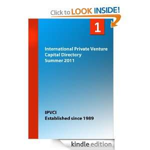 International Private Venture Capital Directory 2011 Heinz Duthel 