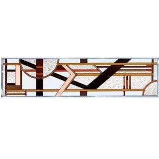   Suncatcher Transom Window 42x10.25 HORIZONTAL Glass Panel