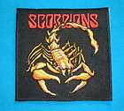 SCORPIONS HEAVY METAL ROCK BAND Embroidered Easy Iron On Patch Free 