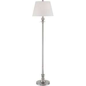Lite Source LSF 81138PS/WHT Endymion   One Light Floor Lamp, Polished 