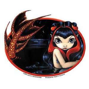  Jasmine Becket Griffith   Red Tailed Mermaid   Sticker 