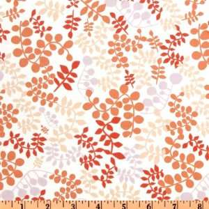  44 Wide Outfoxed Foliage Orange Fabric By The Yard Arts 