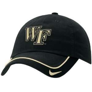   Nike Wake Forest Demon Deacons Black Turnstyle Hat