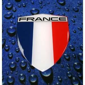 FRANCE FLAG 3D Decal Sticker