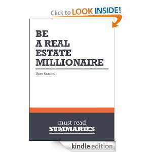 Summary Be a Real Estate Millionaire   Dean Graziosi Secret 