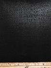   Gator Printed Suede Craft Upholstery Fabric Black ~ Free Samples