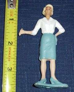 1965 RARE *MISS MONEYPENNY* JAMES BOND 007 TOY ACTION FIGURE NICE COND 