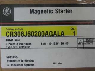 GE Magnetic Motor Starter  
