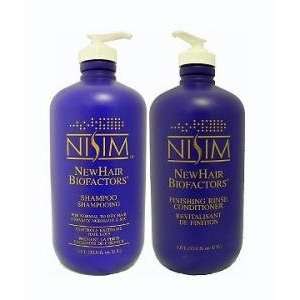 Nisim Shampoo & Conditioner for Hair Loss Normal to Dry Hair Shampoo 