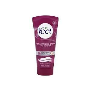 Veet Fast Acting Gel Cream Hair Remover For Legs & Body (Quantity of 4 