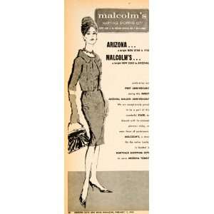 1962 Ad Malcolms Maryvale Shopping City Anniversary Store Family 