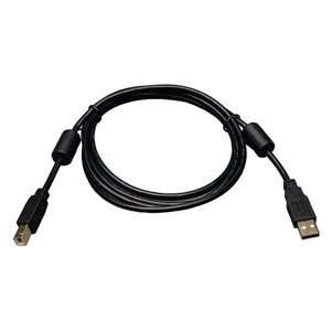 Ferrite Chokes. 6FT USB 2.0 A/B GOLD DEVICE CABLE WITH FERRITE CHOKES 