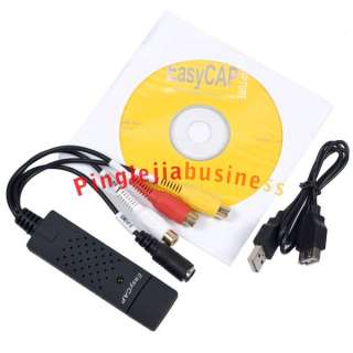 New USB 2.0 Audio Video VHS to DVD Converter Adapter Video Capture 