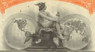  with beautiful vignette of allegorical figure sitting on a generator
