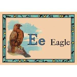  Paper poster printed on 20 x 30 stock. Eagle