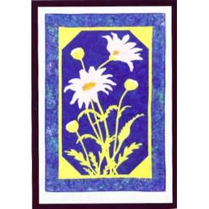  12671 PT Daisies Applique Wall Quilt Pattern by Cleos 