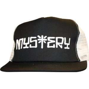  Mystery Vato Mesh Hat Black White Skate Hats Sports 