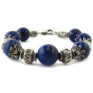  Balinese Bracelet with Lapis Lazuli Crystals Everything 