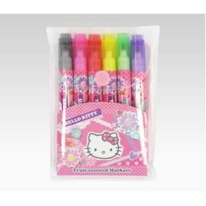    Hello Kitty Fruit Scented Markers Spring Flowers Toys & Games