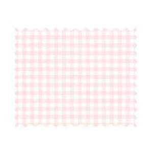  SheetWorld Pastel Pink Gingham Woven Fabric   By The Yard 