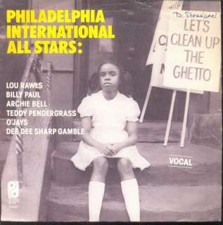 Philadelphia Int. All Stars   Lets Clean Up The Ghetto Dutch 1977 PS 