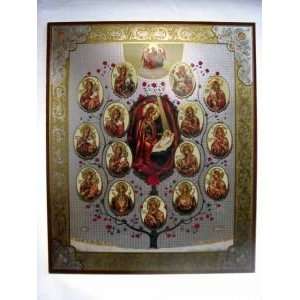  Gorney Jerusalem, 16 Images of Theotokos and Angels (Wood 