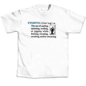  L.A. Imprints 1013M Fishing Definition   Medium T Shirt 