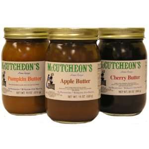 McCutcheons Apple & Fruit Butter Trio Gift Pack  Grocery 