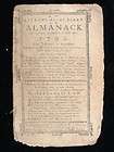 1792 Boston Astronomical Diary Alamanck/Almanac