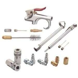    17 Piece Pneumatic Accessory Kit Air Tool Pieces Automotive