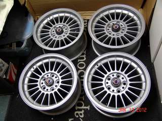 Alpina 16 Open lug Wheels BMW E9 E24 E28 E30 535i 635csi M3 M5 M6 3 