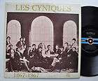 les CYNIQUES  1867 1967 LP Record Quebec Comedy