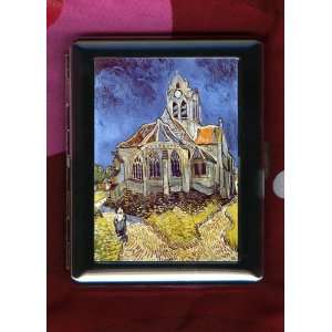 Vincent van Gogh ID CIGARETTE CASE The Church at Auvers 