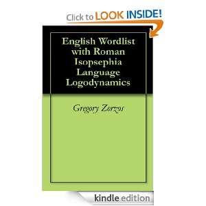   Language Logodynamics Gregory Zorzos  Kindle Store