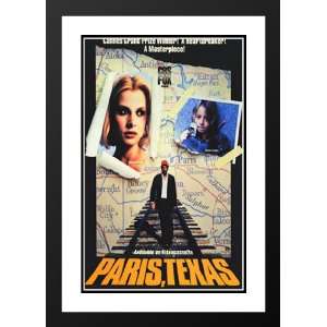  Paris, Texas 20x26 Framed and Double Matted Movie Poster 